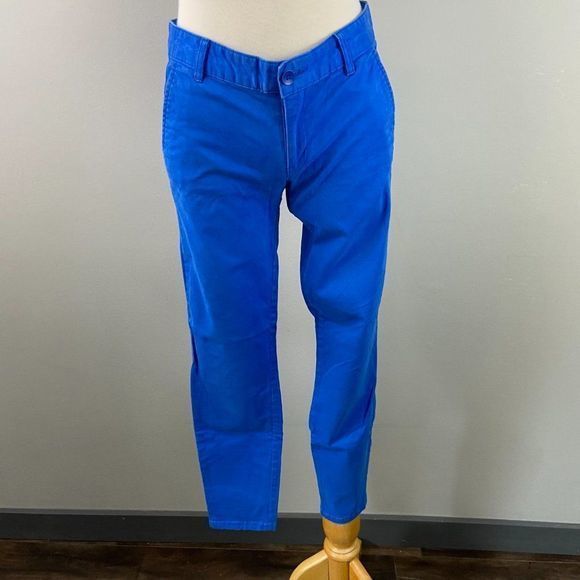 GAP Blue Khaki Skinny Pants - Picture 2 of 9